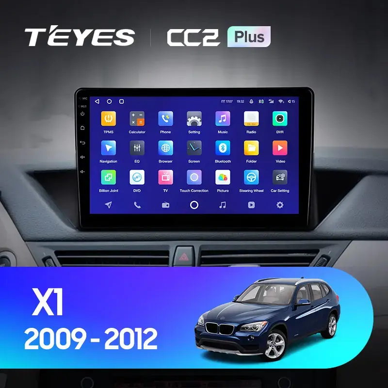 Комплект магнитолы TEYES CC2 Plus 10.2" для BMW X1 E84 2009-2012