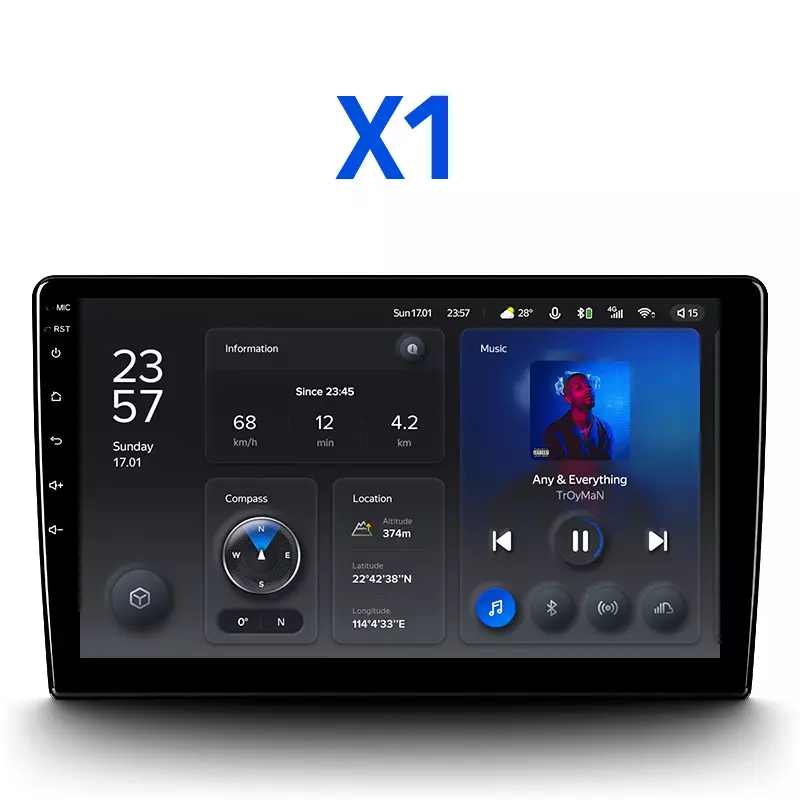 Головное устройство X1 10.2" 4G 2+32Gb