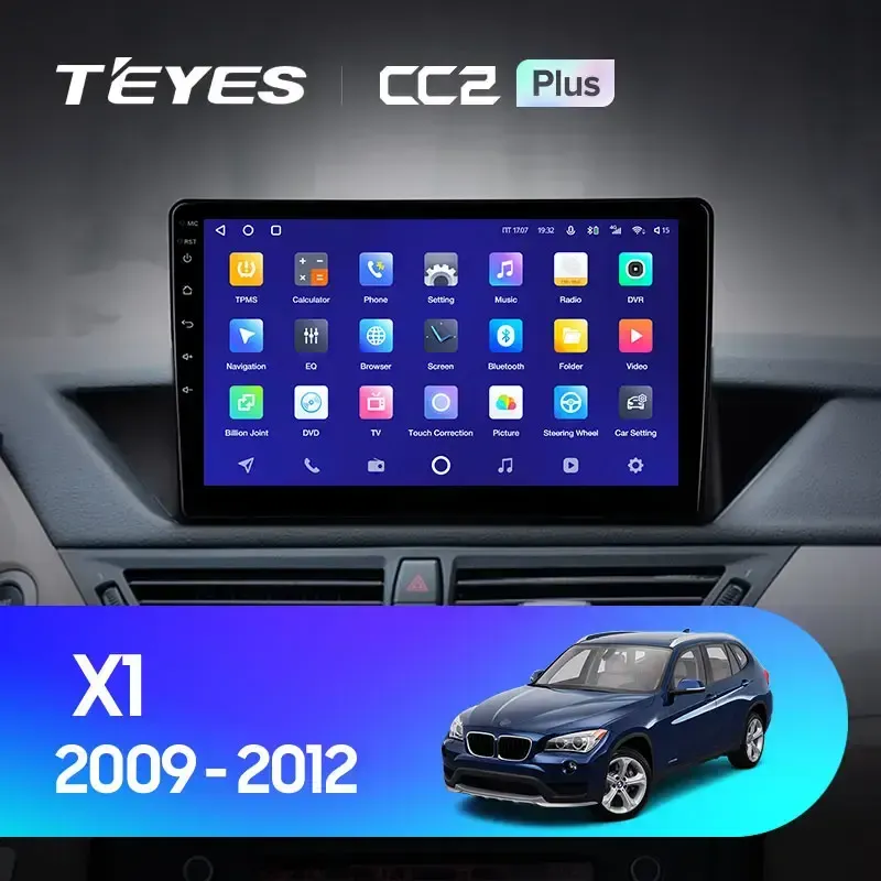 Комплект магнитолы TEYES CC2 Plus 10.2" для BMW X1 E84 2009-2012