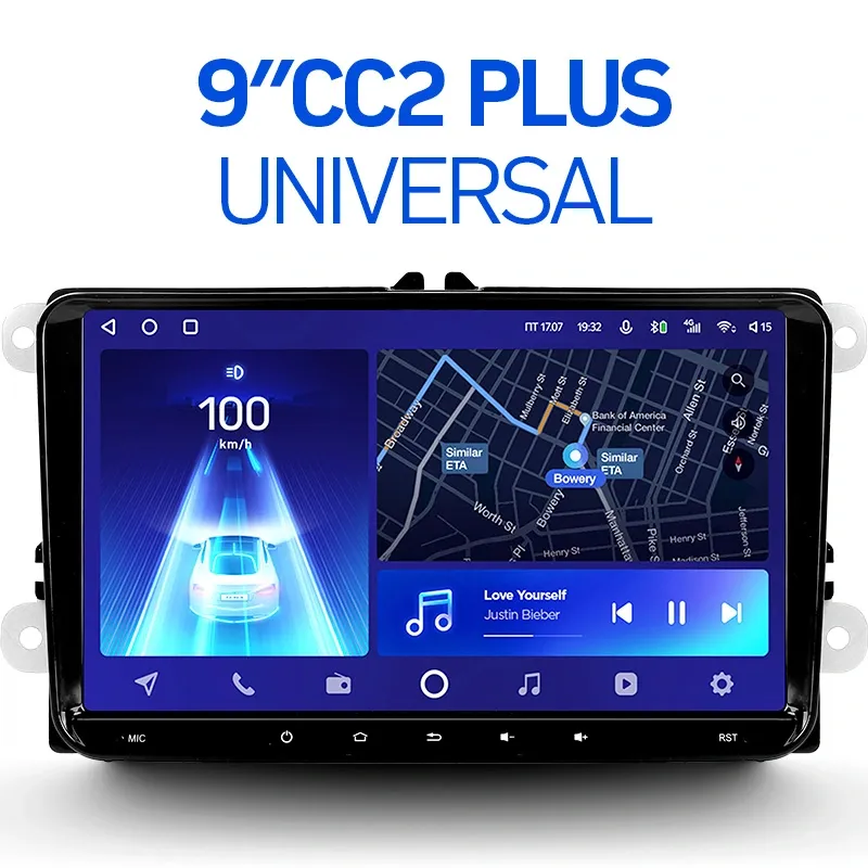 Устройство VW CC2 Plus | 9.0" | 4/32 универсальная