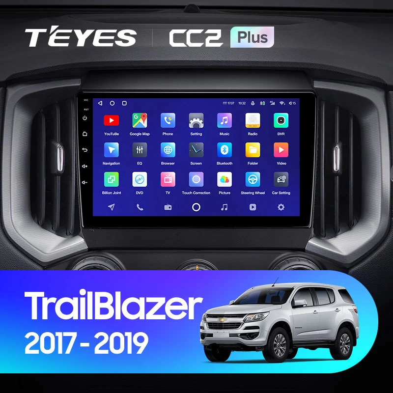 Комплект магнитолы TEYES CC2 Plus 9.0" для Isuzu D-Max II рестайлинг 2017-2020