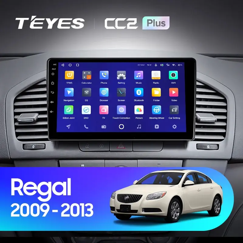 Комплект магнитолы TEYES CC2 Plus 9.0" для Opel Insignia I 2008-2013