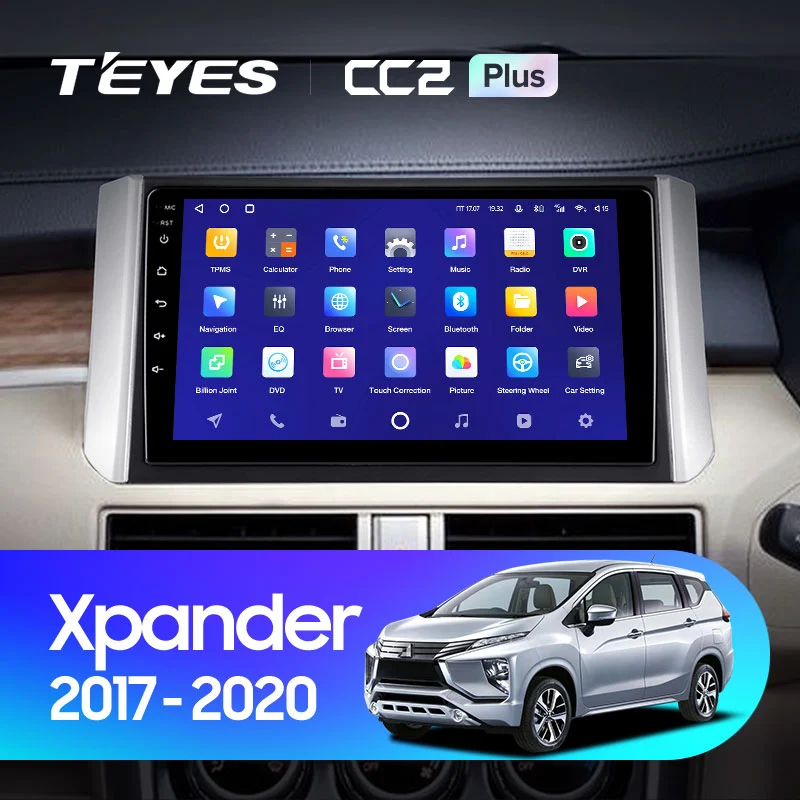 Комплект магнитолы TEYES CC2 Plus 9.0" для Mitsubishi Zinger 2015-2019